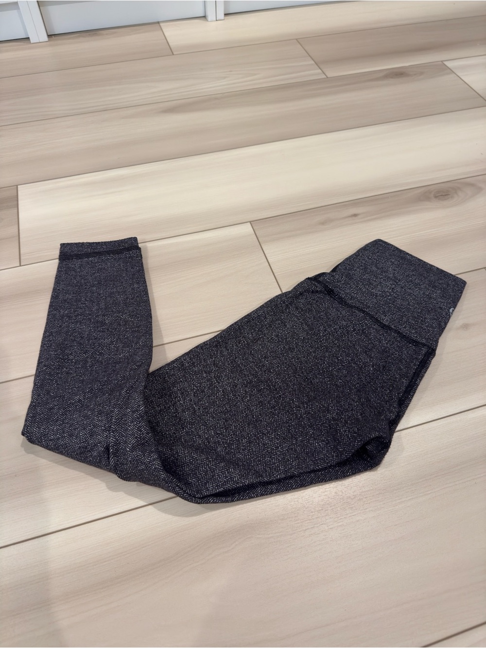 lululemon athletica Heathered Dark Gray Leggings